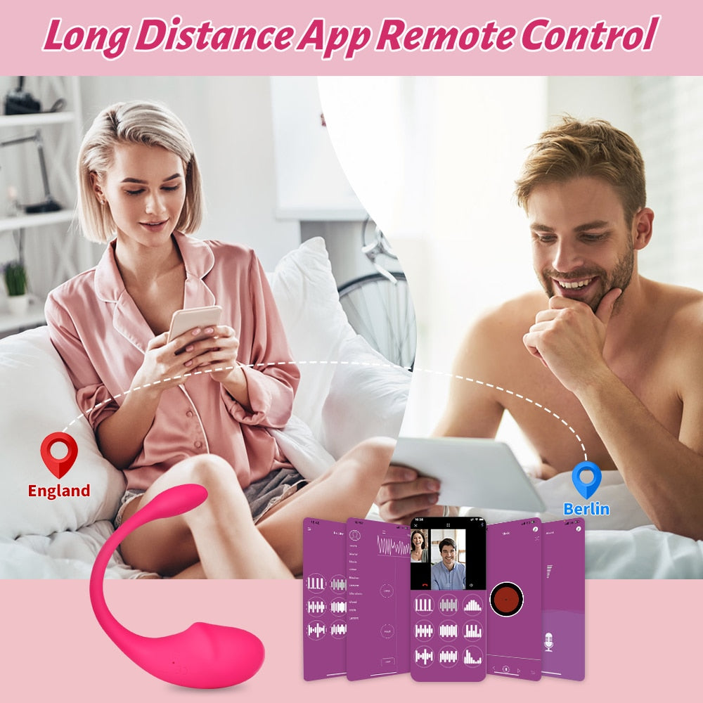 Premium Wireless G-Spot Long/Close Distance App Vibrator (New) – Sweet Love  Shop